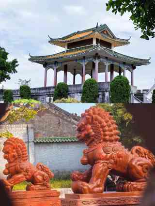 A scenic view of Zhanjiang Leizu Ci