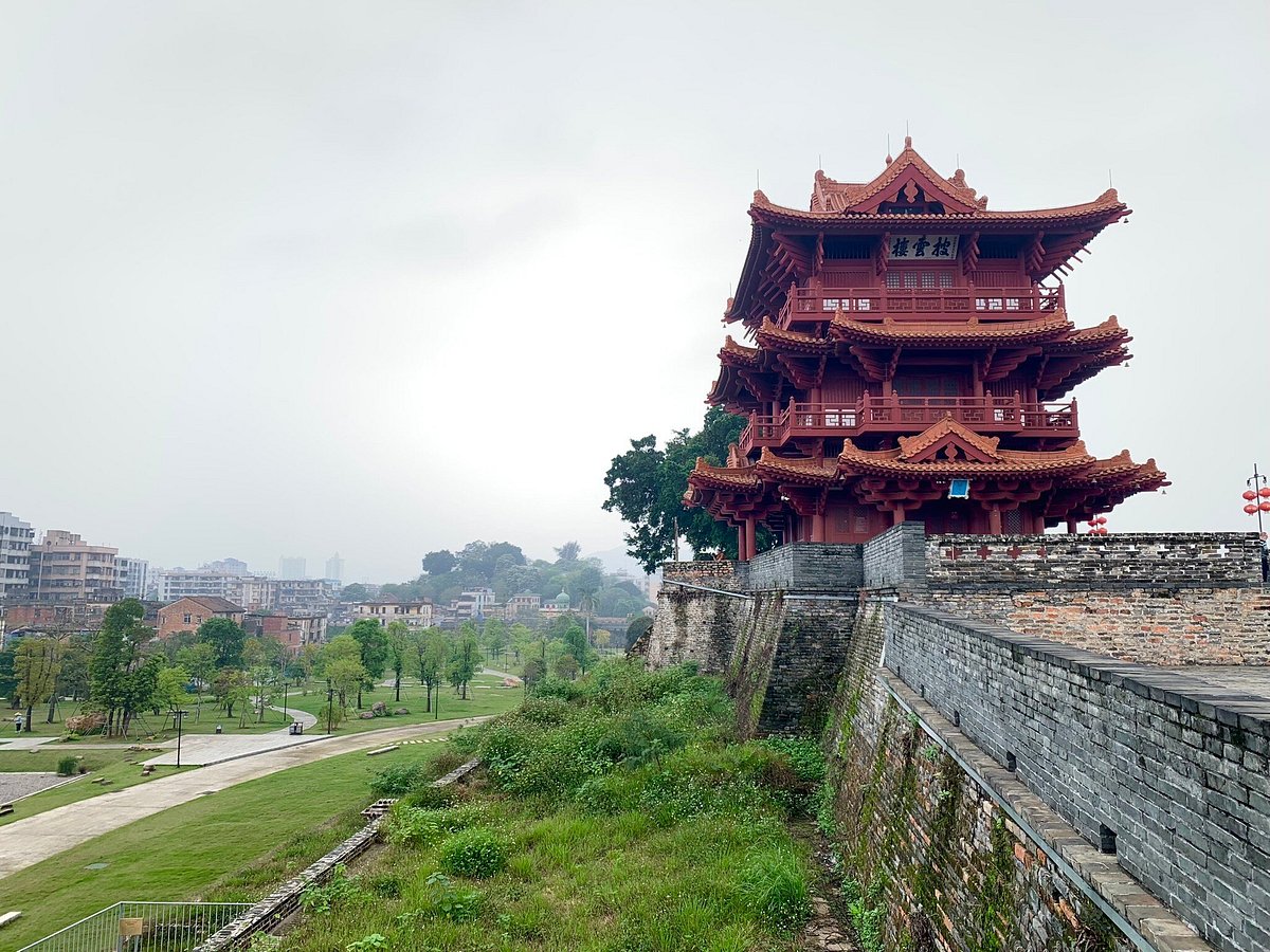 A scenic view of Zhaoqing Guchengqiang