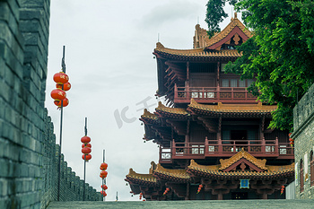 A scenic view of Zhaoqing Guchengqiang