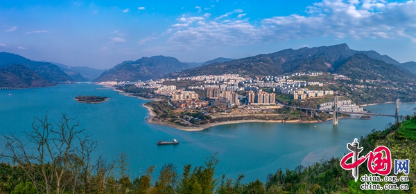 A scenic view of Zhaotong Zhuti Gucheng Yizhi