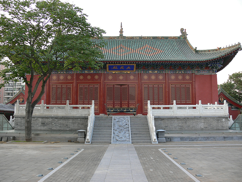 A scenic view of Zhengzhou Chengshuangmiao