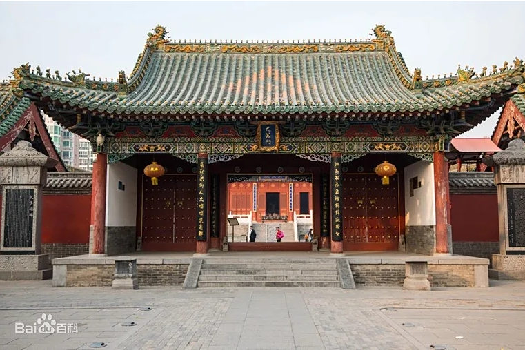 A scenic view of Zhengzhou Chengshuangmiao