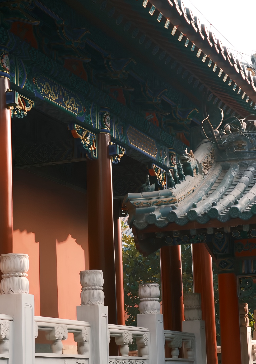 A scenic view of Zhengzhou Chengshuangmiao