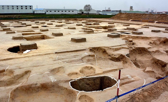 A scenic view of Zhengzhou Dashiguchengzhi