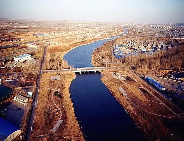 A scenic view of Zhengzhou Dayunhe Zhengzhouduan