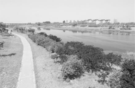 A scenic view of Zhengzhou Dayunhe Zhengzhouduan