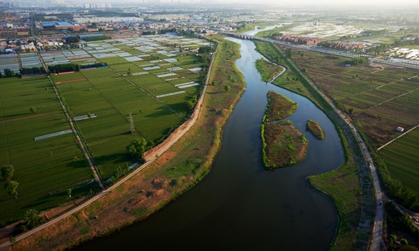 A scenic view of Zhengzhou Dayunhe Zhengzhouduan