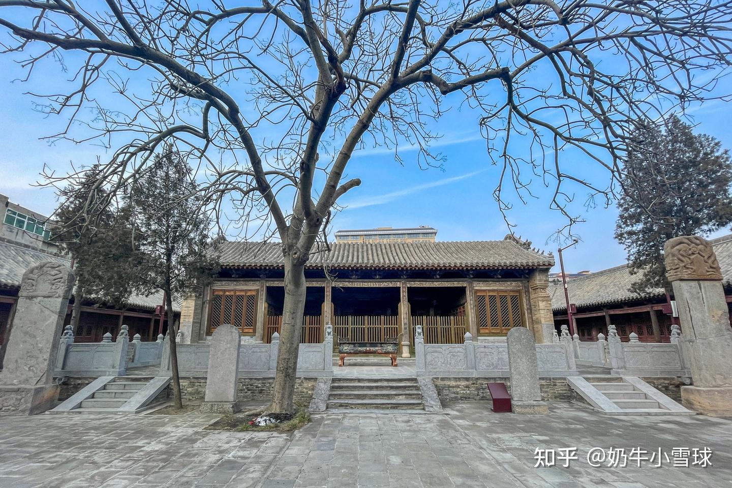 A scenic view of Zhengzhou Dengfengchengshuangmiao