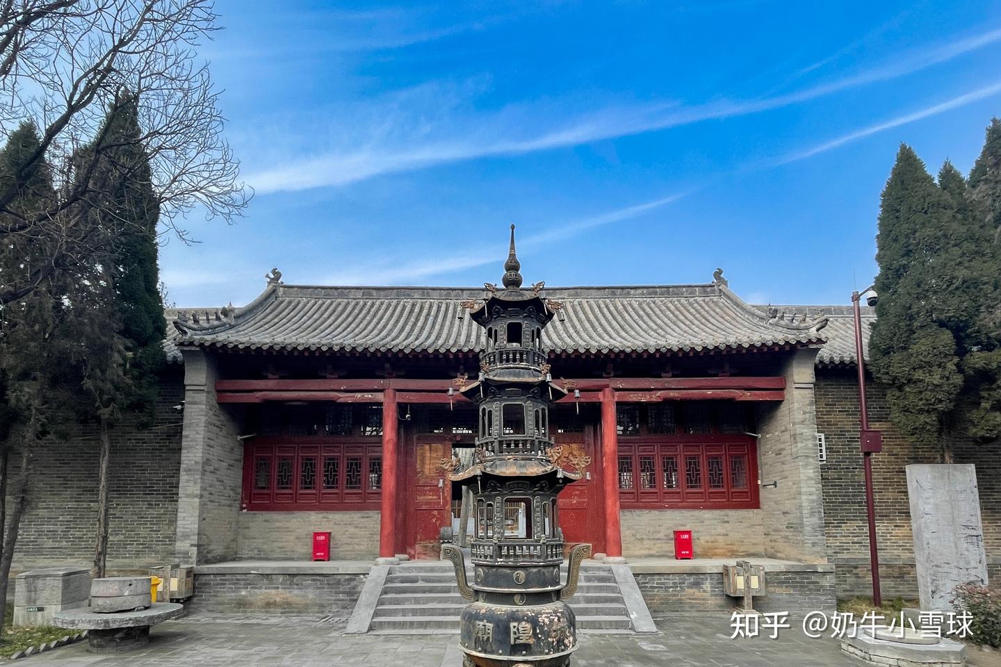 A scenic view of Zhengzhou Dengfengchengshuangmiao