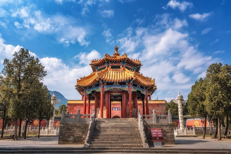 A scenic view of Zhengzhou Dengfengchongfugong