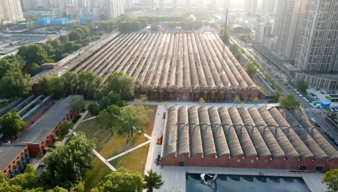A scenic view of Zhengzhou Dierluanlchangjiuzhi