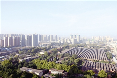 A scenic view of Zhengzhou Dierluanlchangjiuzhi