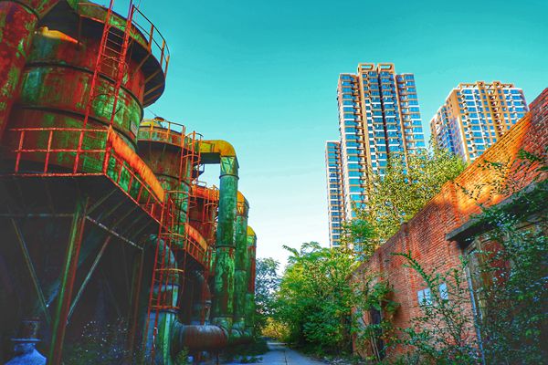 A scenic view of Zhengzhou Dierluanlchangjiuzhi