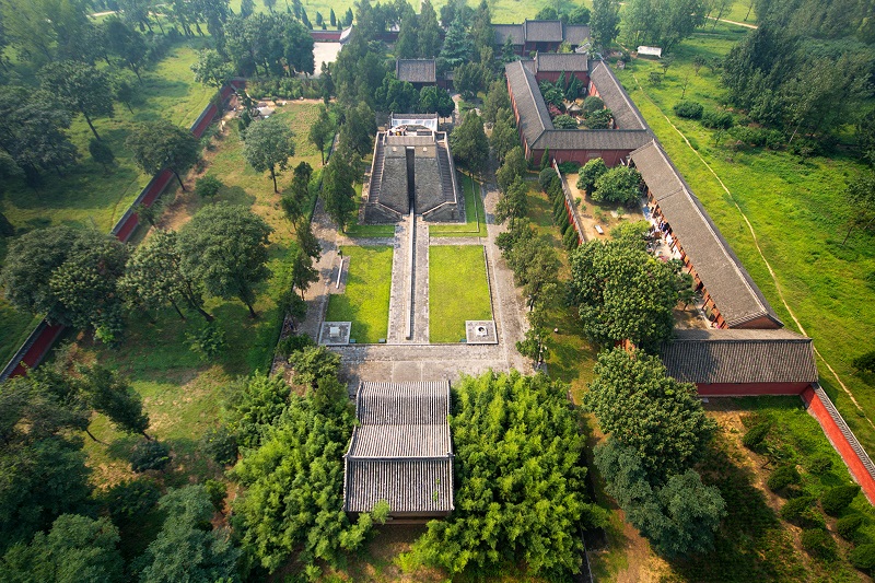 A scenic view of Zhengzhou Guanxingtai
