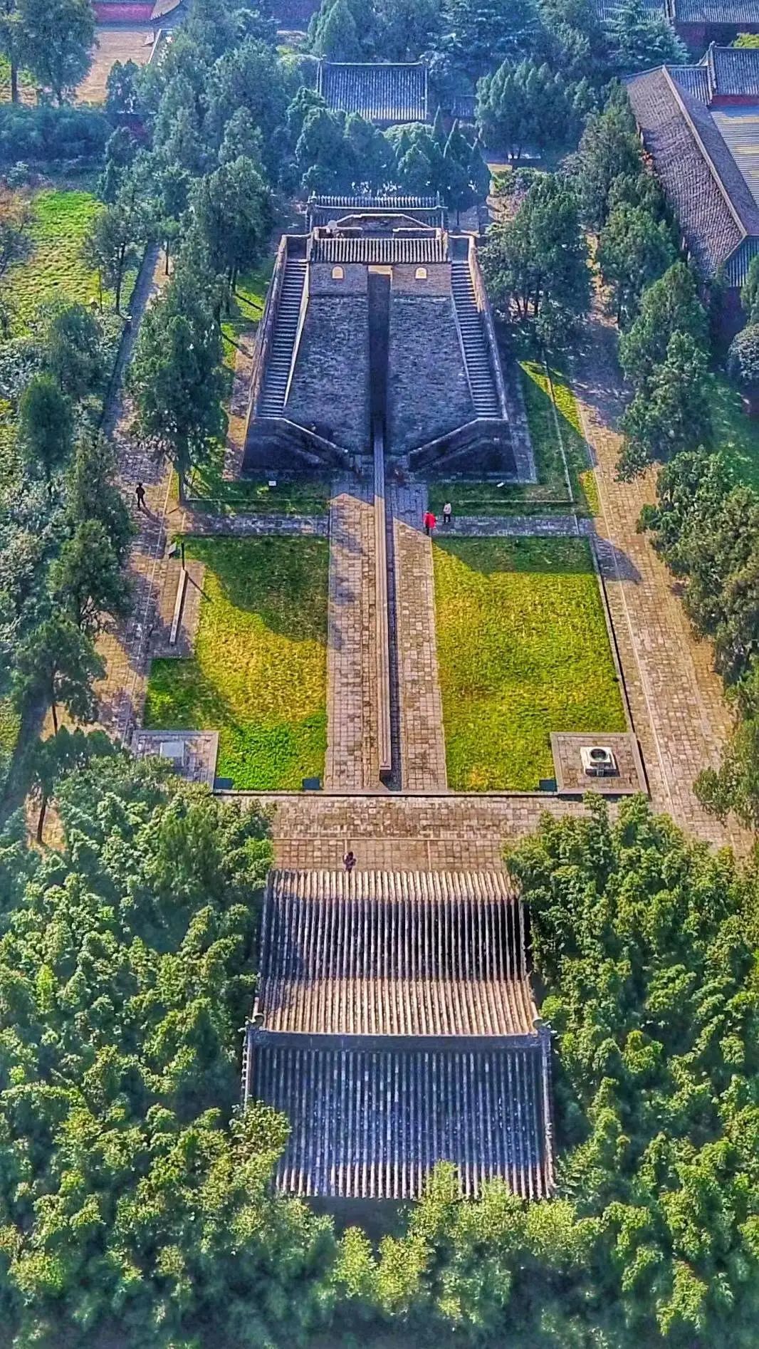 A scenic view of Zhengzhou Guanxingtai