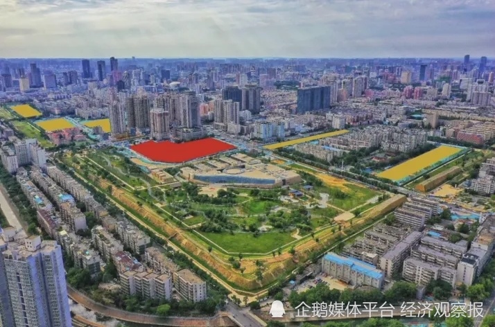 A scenic view of Zhengzhou Guanzhuangyizhi