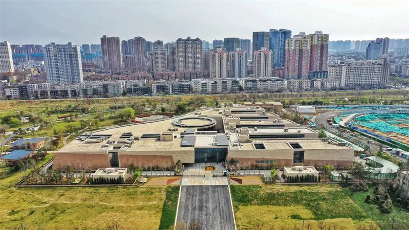 A scenic view of Zhengzhou Guchengzhaichengzhi