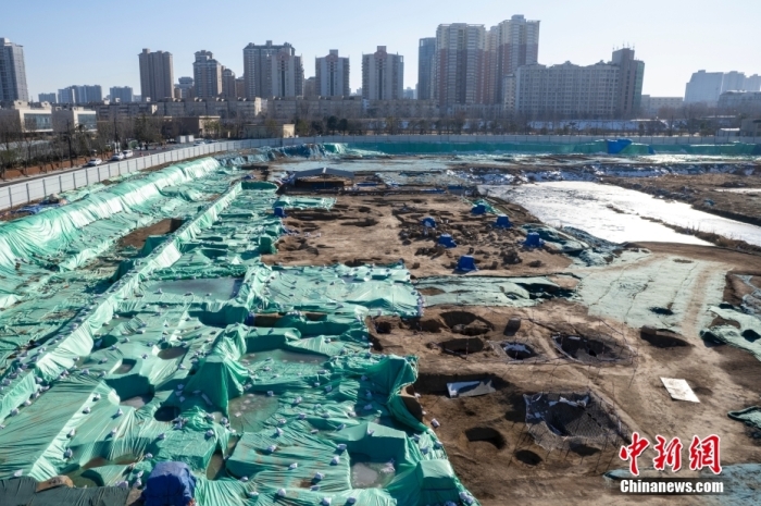 A scenic view of Zhengzhou Houzhuangwangyizhi
