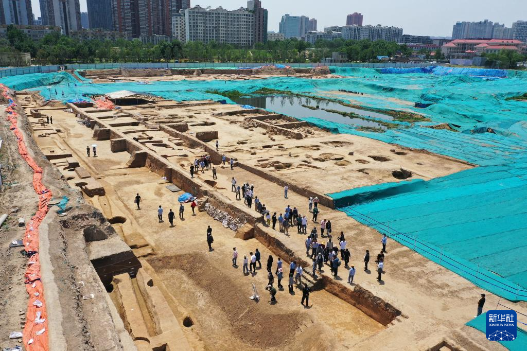 A scenic view of Zhengzhou Houzhuangwangyizhi