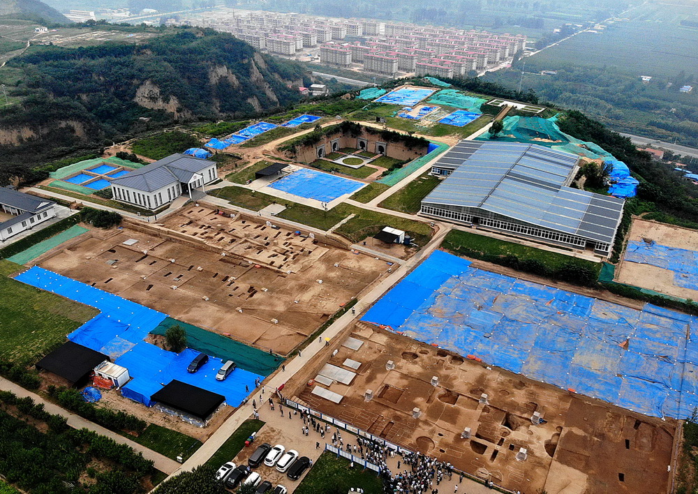 A scenic view of Zhengzhou Houzhuangwangyizhi