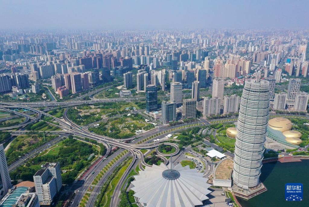 A scenic view of Zhengzhou Huadizuiyizhi