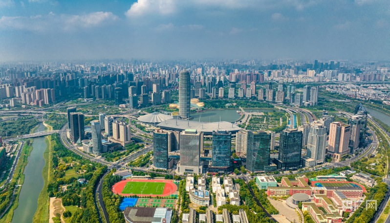 A scenic view of Zhengzhou Huadizuiyizhi