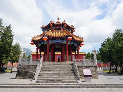 A scenic view of Zhengzhou Nanyuemiao