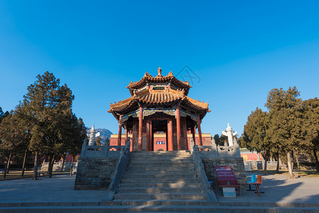 A scenic view of Zhengzhou Nanyuemiao