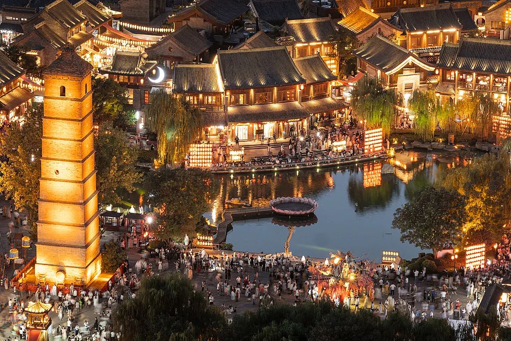 A scenic view of Zhengzhou Ouyangxiumu