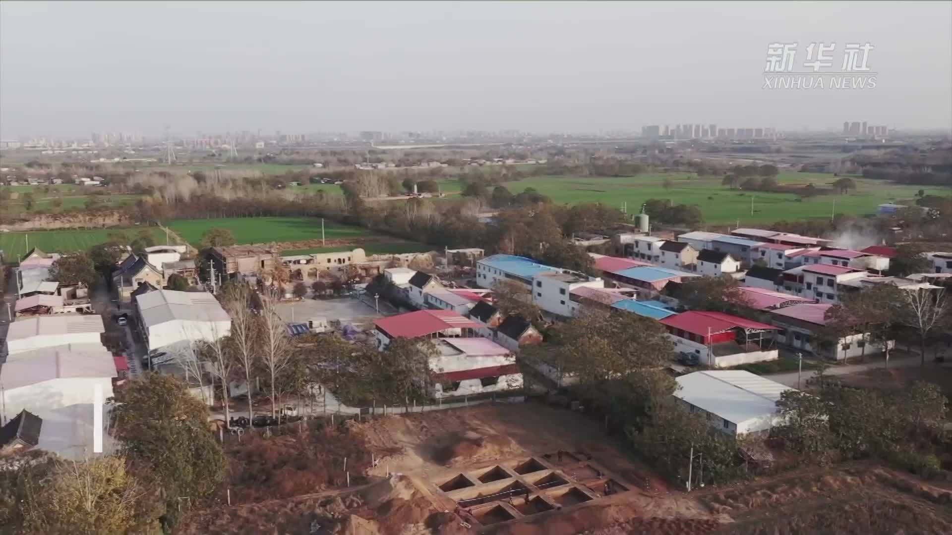 A scenic view of Zhengzhou Peiligangyizhi