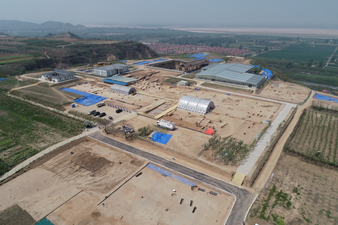 A scenic view of Zhengzhou Qingtaiyizhi