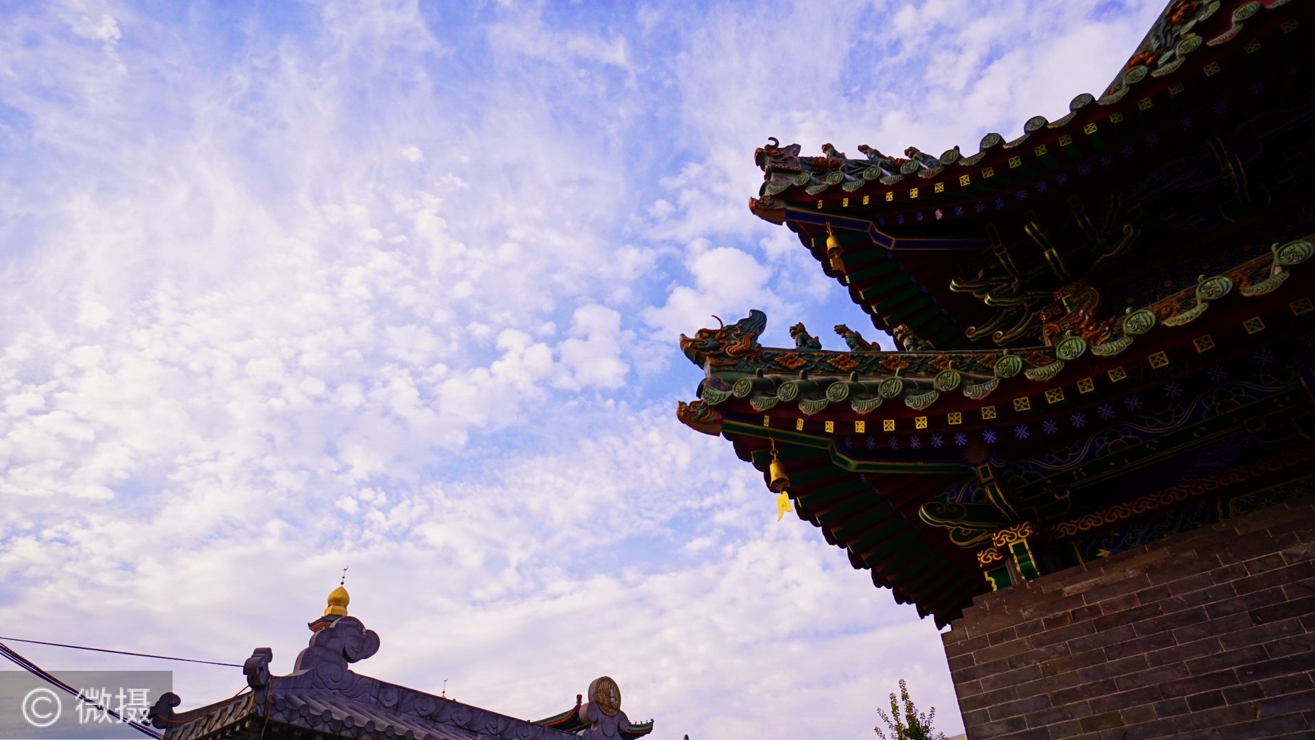 A scenic view of Zhengzhou Qingzhensi