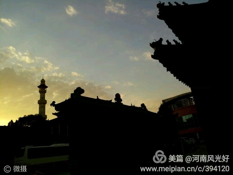 A scenic view of Zhengzhou Qingzhensi