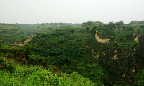 A scenic view of Zhengzhou Qinwangzhaiyizhi