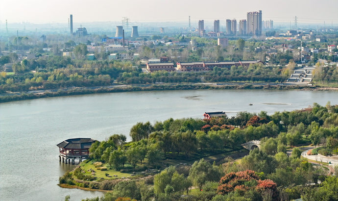 A scenic view of Zhengzhou Quliangyizhi