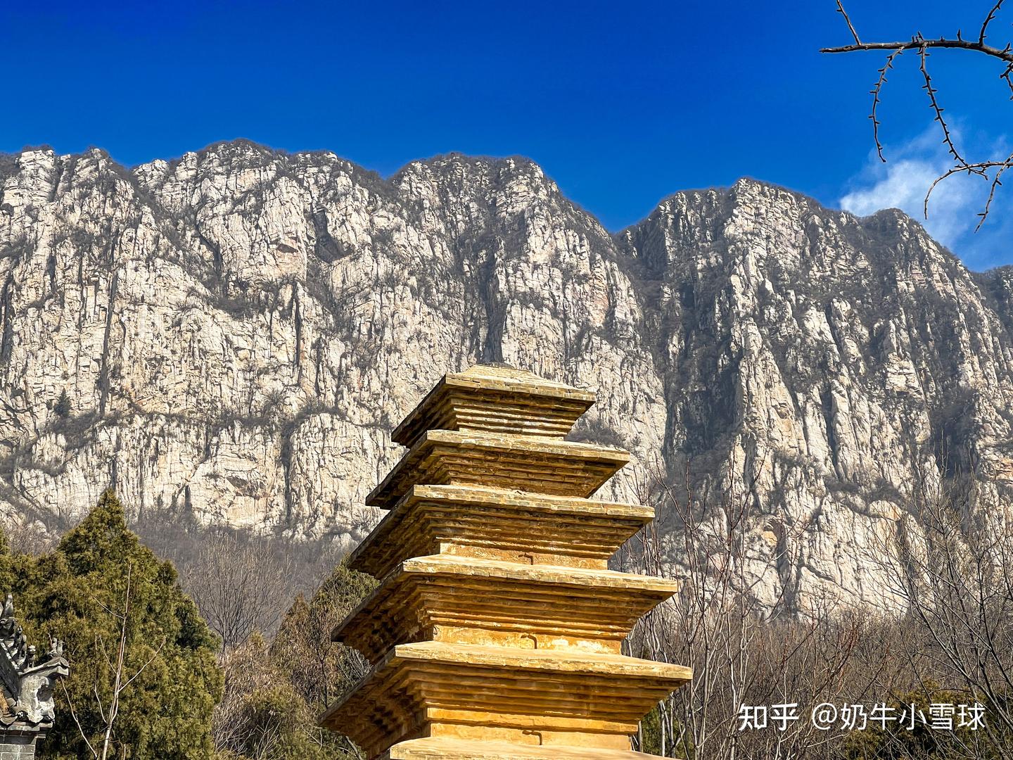 A scenic view of Zhengzhou Sanzuanta