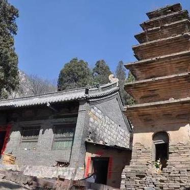 A scenic view of Zhengzhou Sanzuanta