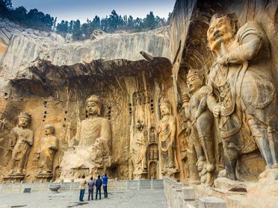A scenic view of Zhengzhou Shaolinsiqianchita