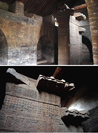 A scenic view of Zhengzhou Taishique