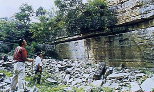 A scenic view of Zhengzhou Tieshenggouyetieyizhi