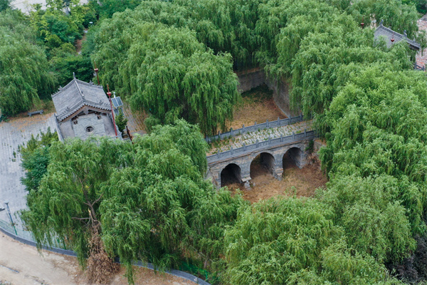 A scenic view of Zhengzhou Xishicunyizhi