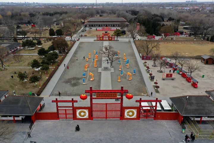 A scenic view of Zhengzhou Xizhaiyizhi