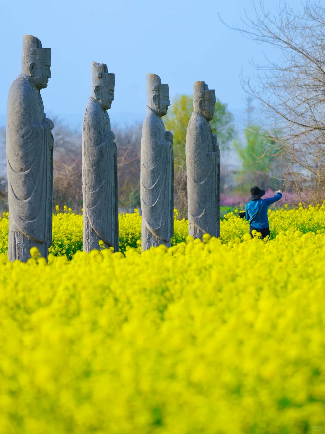 A scenic view of Zhengzhou Yongling Yongchangling