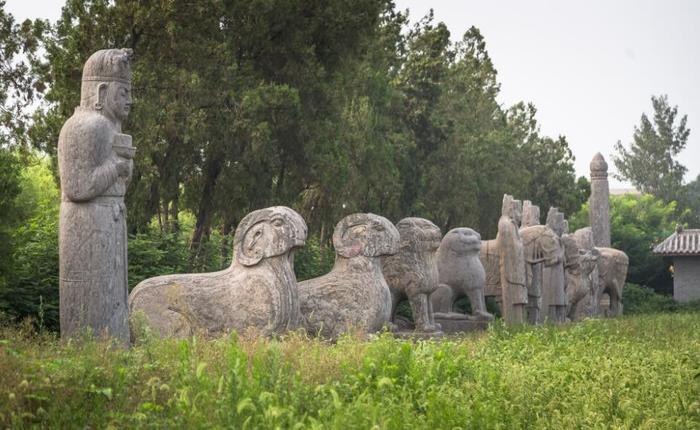 A scenic view of Zhengzhou Yongling Yongxiling