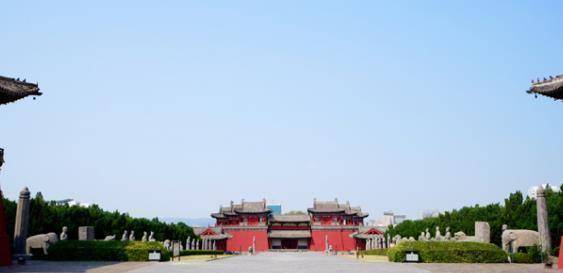 A scenic view of Zhengzhou Yongling Yongzhaoling