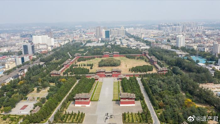 A scenic view of Zhengzhou Yongling Yongzhaoling