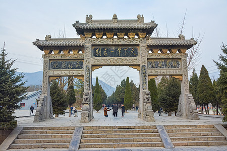 A scenic view of Zhengzhou Yongling Yongzhaoling