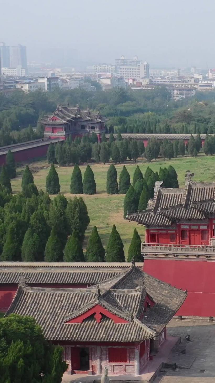 A scenic view of Zhengzhou Yongling Yongzhaoling