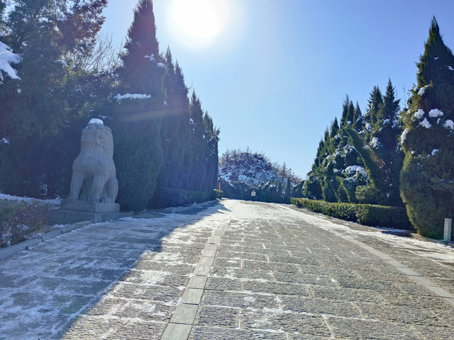 A scenic view of Zhengzhou Yongling Yongzhaoling