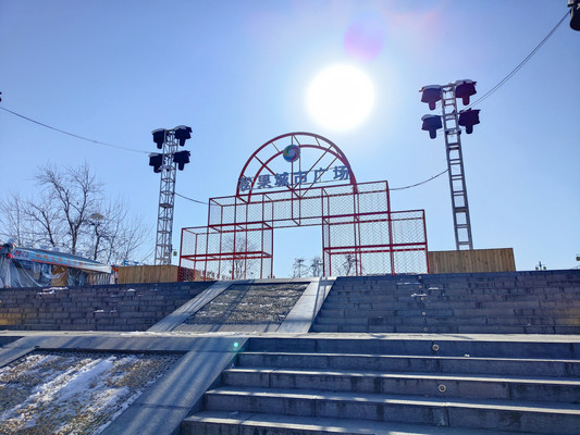 A scenic view of Zhengzhou Yongling Yongzhaoling